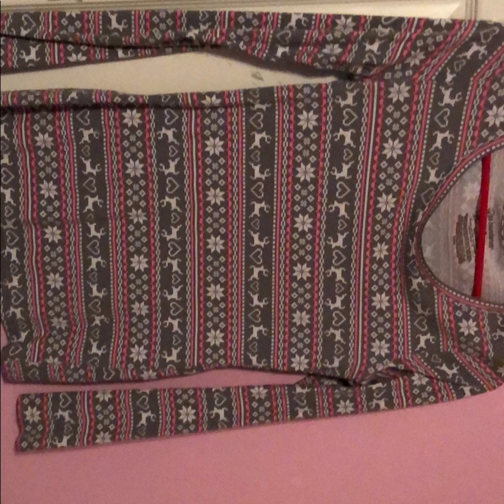 A long sleeve T-shirt